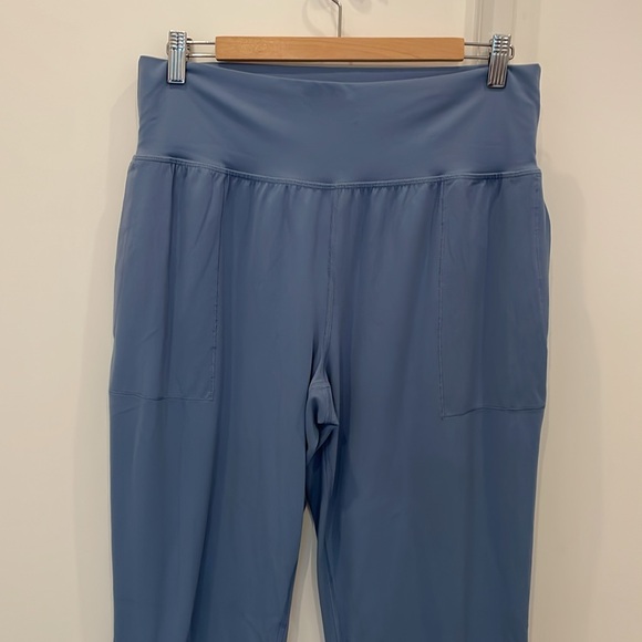Athleta Blue Salutation Jogger Pants - Picture 2 of 6